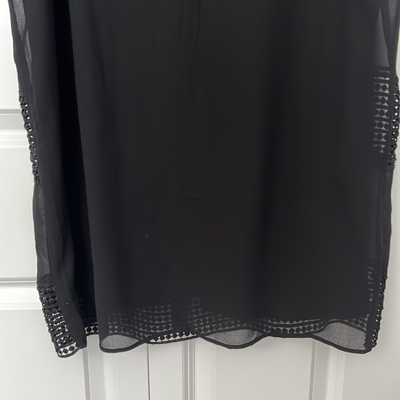 Black sleeveless Dress. Size Large. - Picture 9 of 11